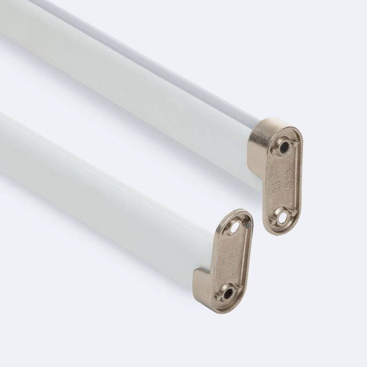 Perfil Alumínio Barra Pendurar Roupa para Armário para Fitas LED até 12 mm