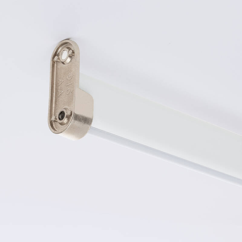 Perfil Alumínio Barra Pendurar Roupa para Armário para Fitas LED até 12 mm