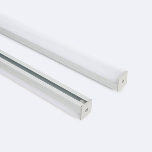 Perfil Alumínio Suspenso 2m para Fita LED até 17 mm