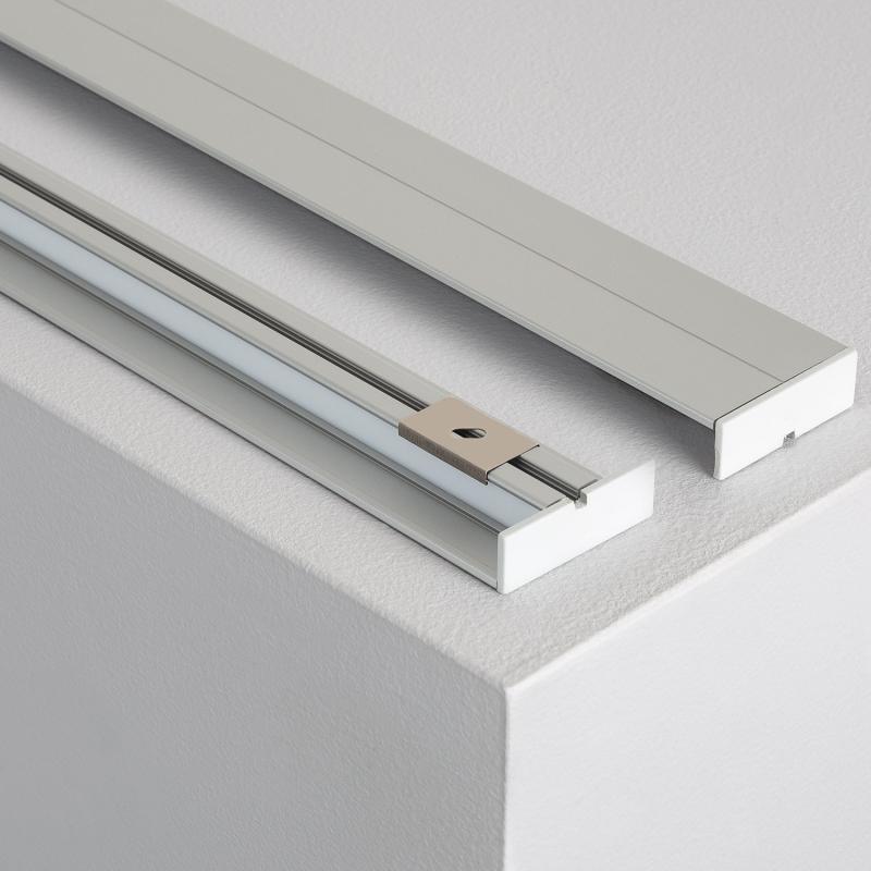 Perfil Alumínio Superfície Dupla Cara 1m para Fita LED