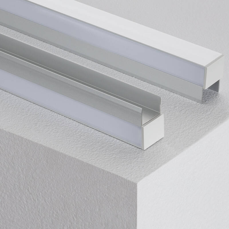 Perfil Alumínio Estante para Fita LED até 12 mm
