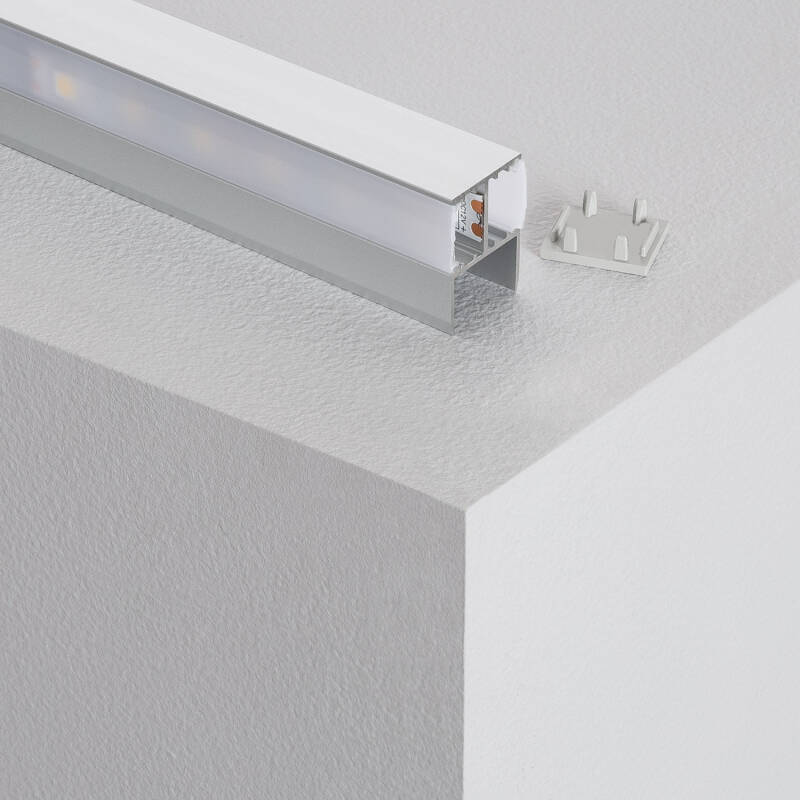 Perfil Alumínio Estante para Fita LED até 12 mm
