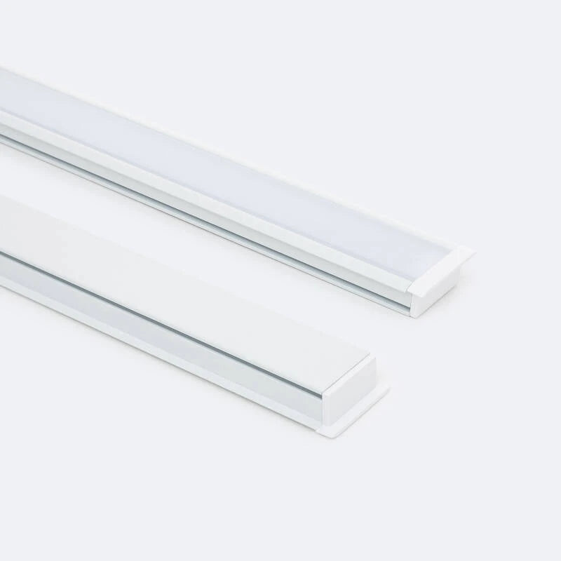 Perfil Alumínio Pisável Chão para Fitas LED até 12 mm
