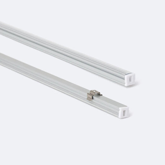 Perfil Alumínio Superfície 8x8 para Fita LED até 6 mm