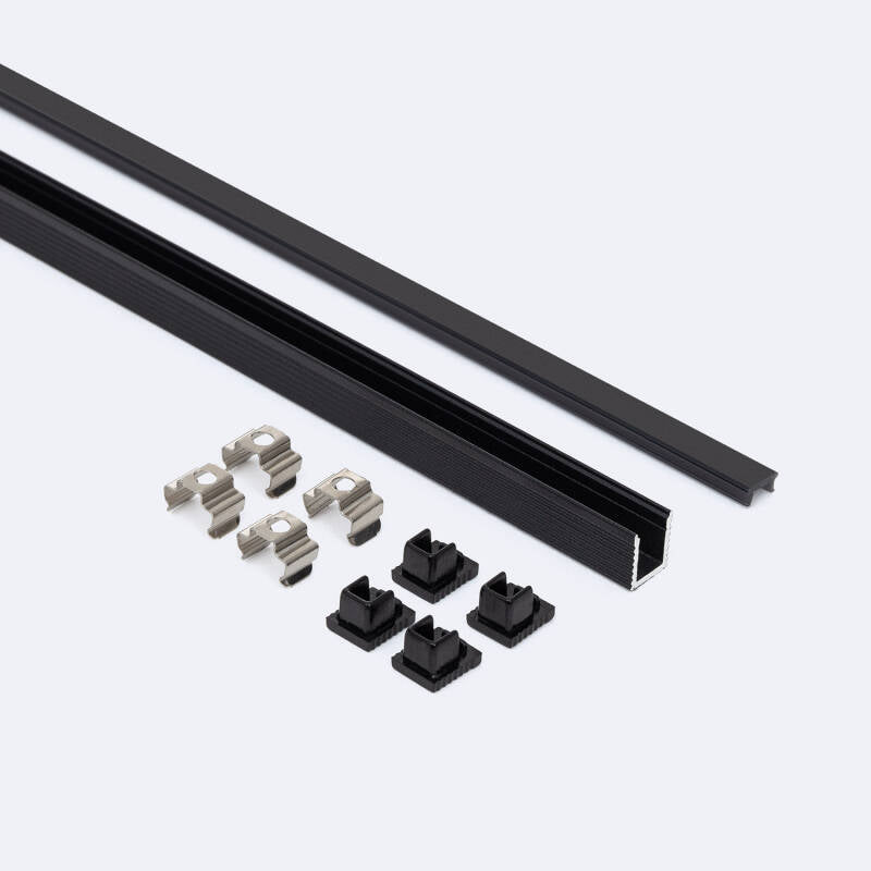 Perfil Alumínio Superfície Mini para Fita LED até 6 mm