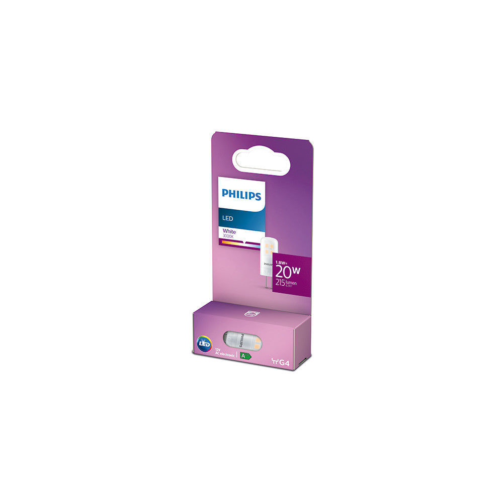 Lâmpada LED Philips G4 12V 1.8W 215Lm 3000K