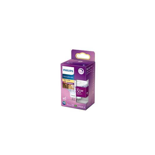 Lâmpada LED Philips Mr16 60D Regulável 7W 621Lm 2700K