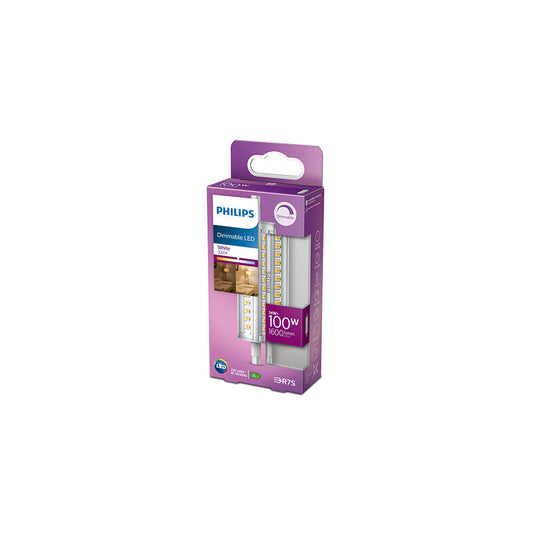 Lâmpada LED Philips R7S 118Mm Regulável 14W 1600Lm 3000K