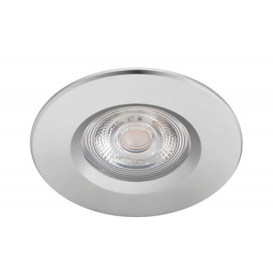 Pacote 3 LED Downlight Philips "Dive" Circular 5,5W 410Lm Cromado 2700K Ip65