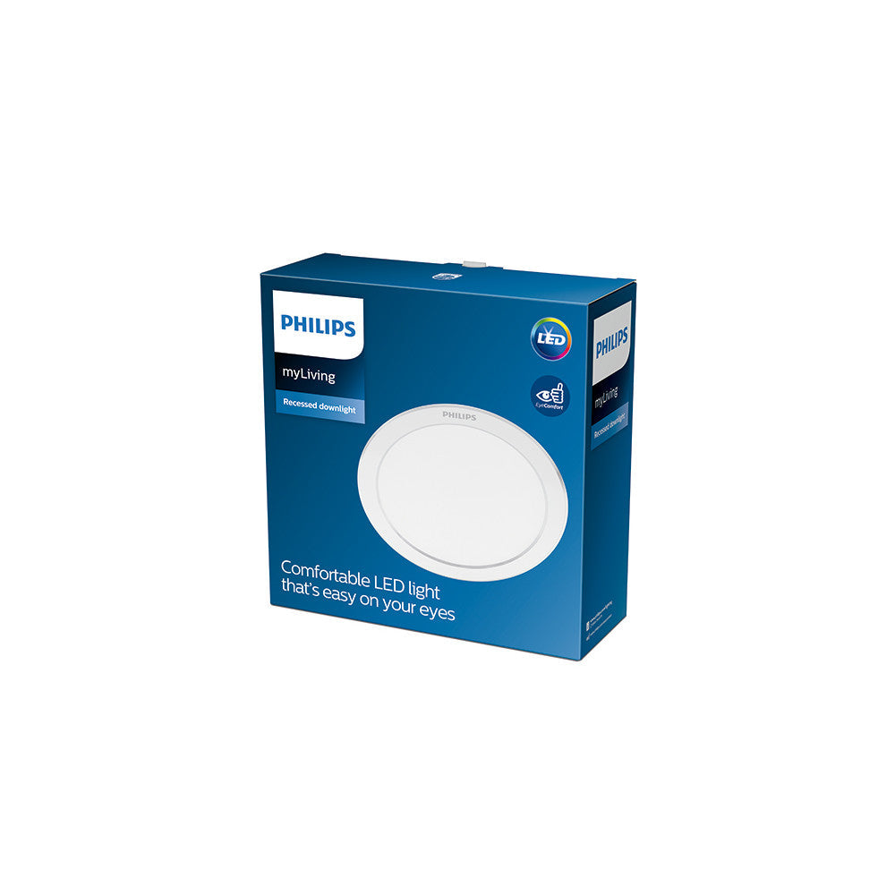 Led Downlight Philips "Diamond Cut" Circular 13W 1100Lm Branco3000K