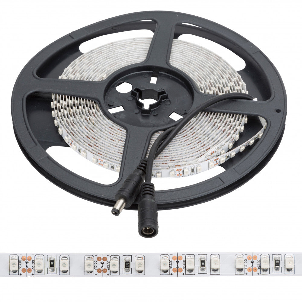 Faixa de 600 LEDs 48W 2.400Lm CRI85 6000ºK SMD3528 12VDC x5M 40.000H-Branco