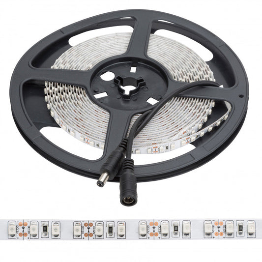 Faixa de 600 LEDs 48W 2.400Lm CRI85 6000ºK SMD3528 12VDC x5M 40.000H-Branco