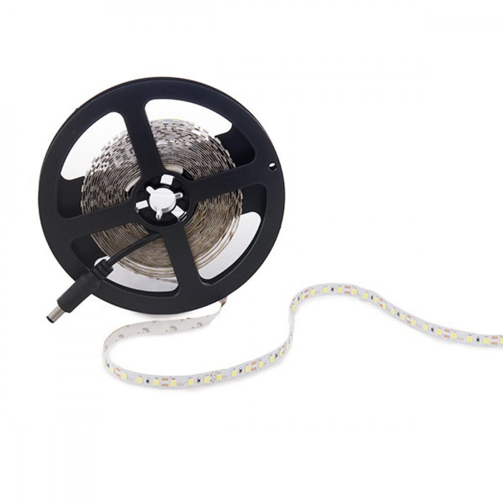 Faixa de 600 LEDs 48W 2.400Lm CRI85 6000ºK SMD3528 12VDC x5M 40.000H-Branco