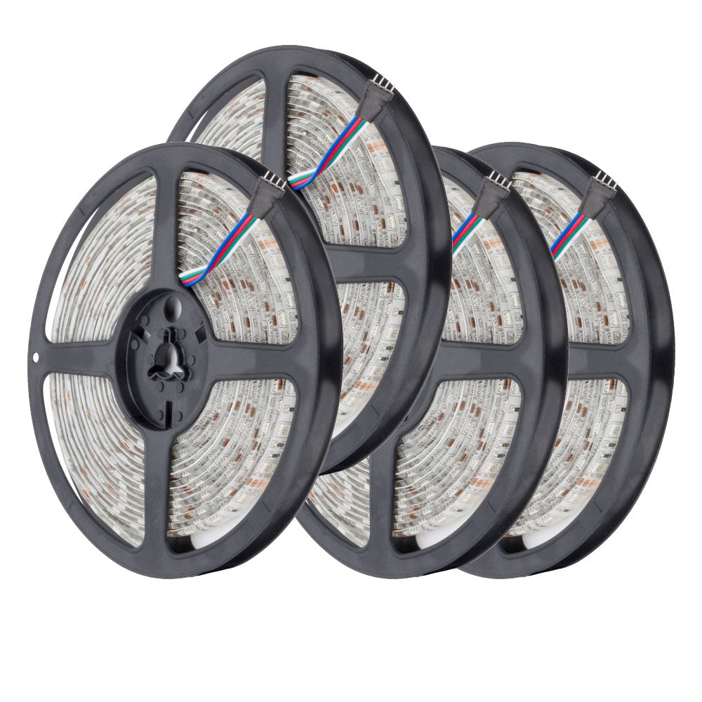 Pack 4 Tiras LED 72W 4200Lm 4200ºK 300