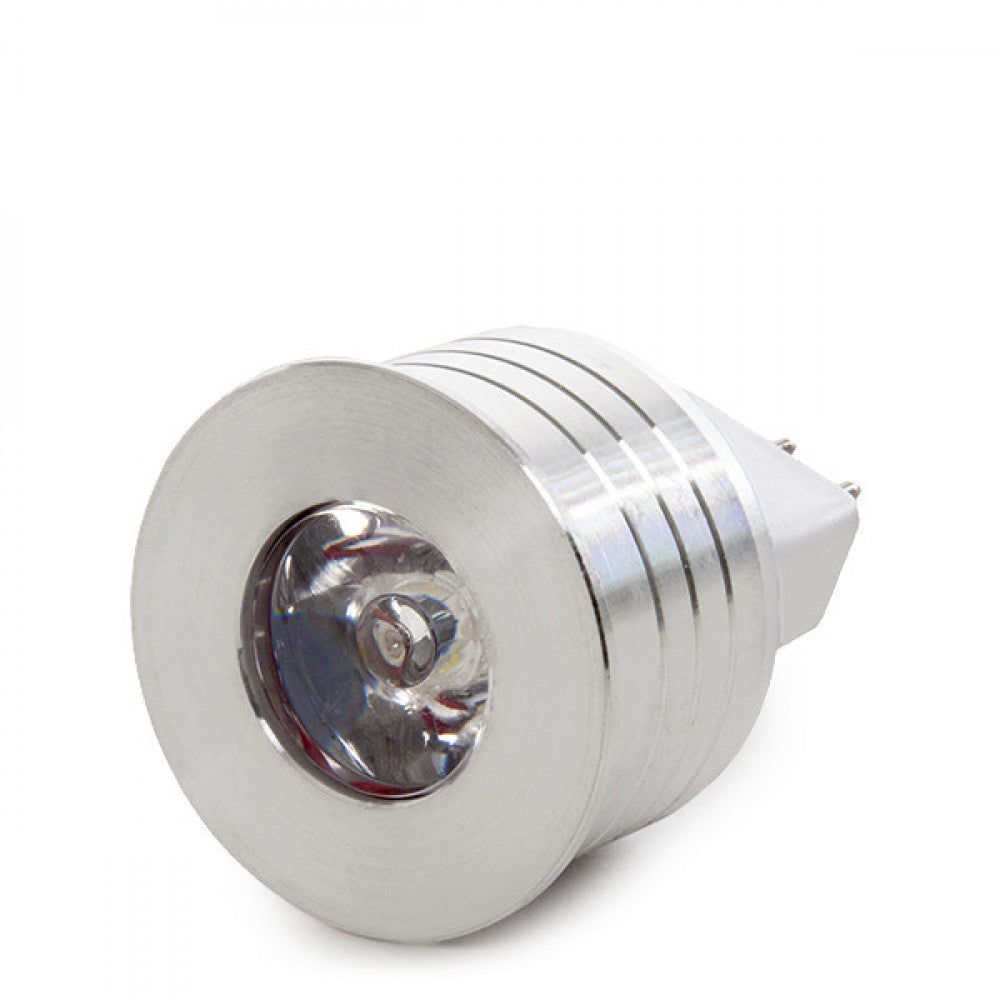 Lâmpada LED GU5.3 1W 90Lm 6000ºK 12V 40.000H