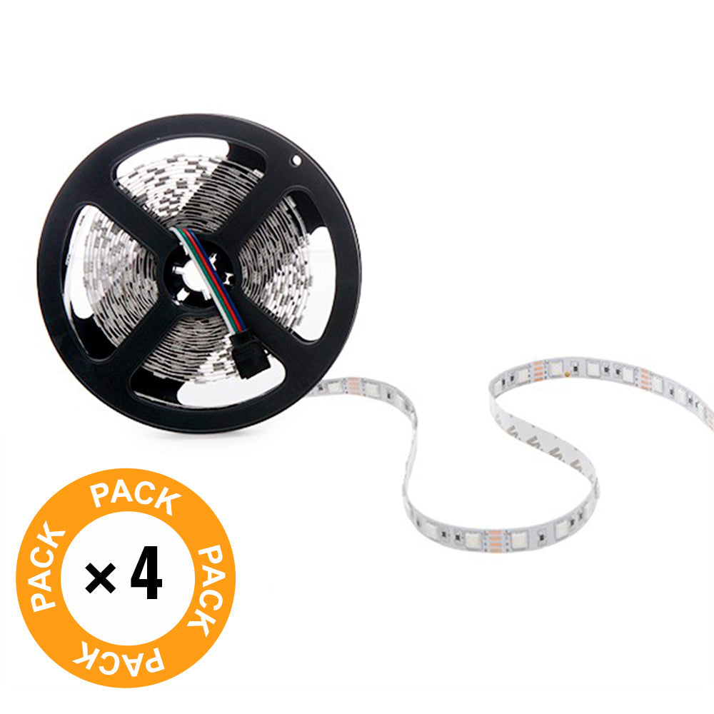 Pack 4 Tiras LED 72W 4200Lm 300