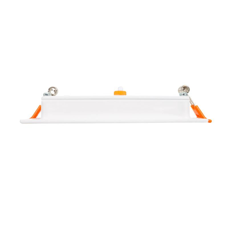 Placa LED 10W CCT Seleccionável Quadrada Slim Microprismático (UGR17) LIFUD Corte 110x110 mm