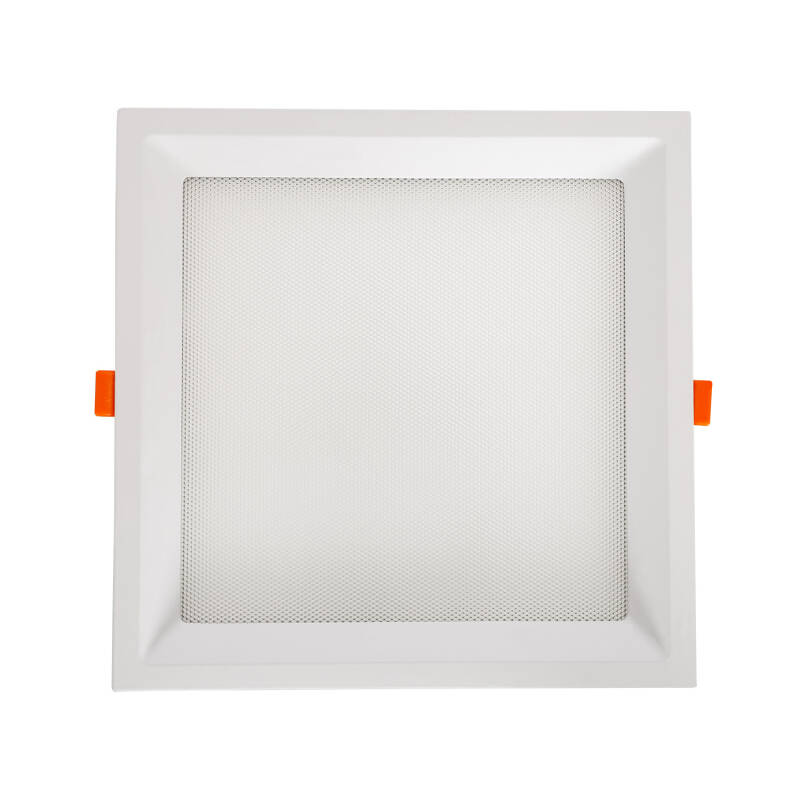 Placa LED 16W CCT Seleccionável Quadrada Slim Microprismático LIFUD (UGR17) LIFUD Corte 150x150 mm