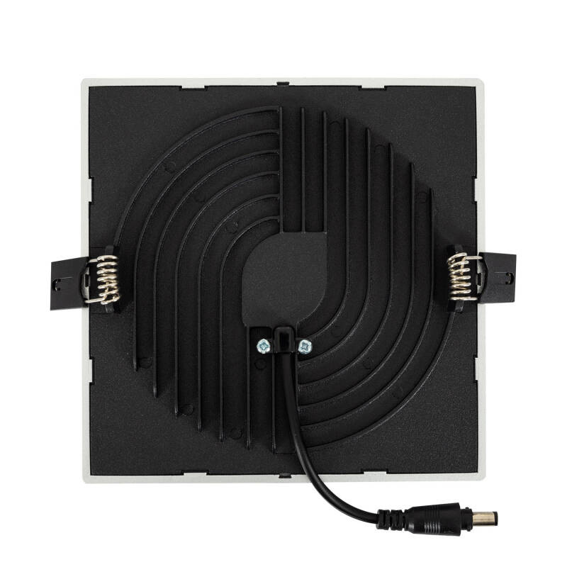 Placa LED 16W Quadrada High Lumen Corte Ø135mm LIFUD Silver