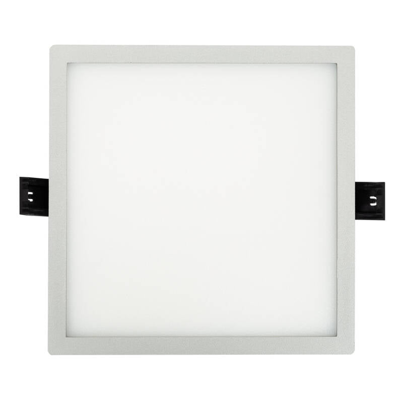 Placa LED 16W Quadrada High Lumen Corte Ø135mm LIFUD Silver