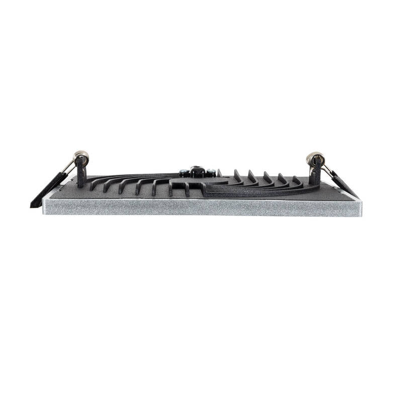 Placa LED 16W Quadrada High Lumen Corte Ø135mm LIFUD Silver