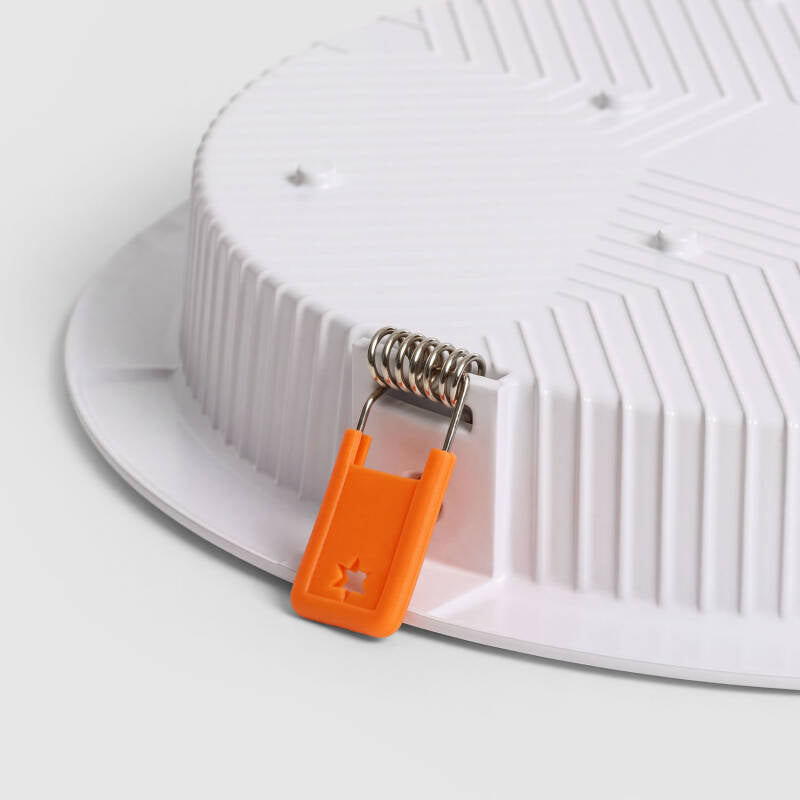 Placa LED 18W Chip OSRAM Aero 110 lm/W LIFUD Corte Ø 200 mm