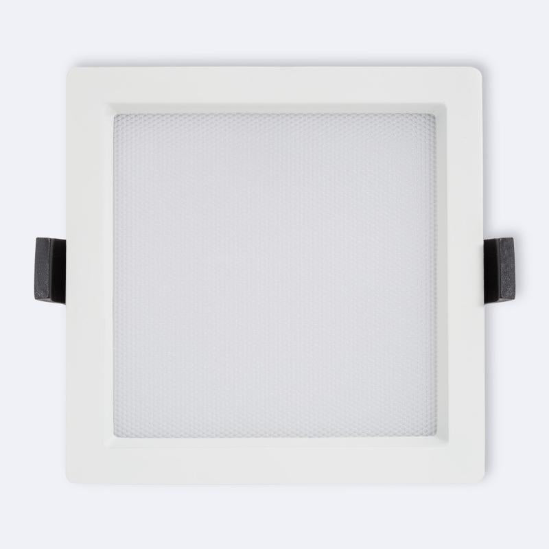 Placa LED 24W Quadrada Regulável Dim To Warm Corte 135x135 mm