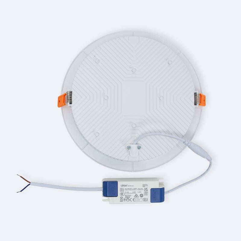 Placa LED 36W Circular Slim LIFUD Corte Ø190 mm