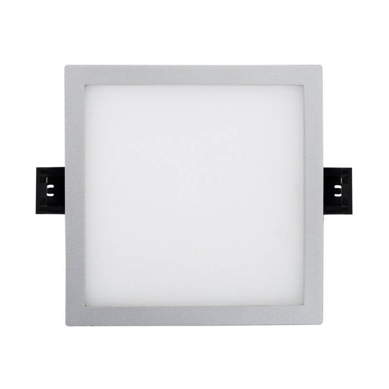 Placa LED 8W Cuadrada High Lumen Corte Ø75 mm LIFUD Silver
