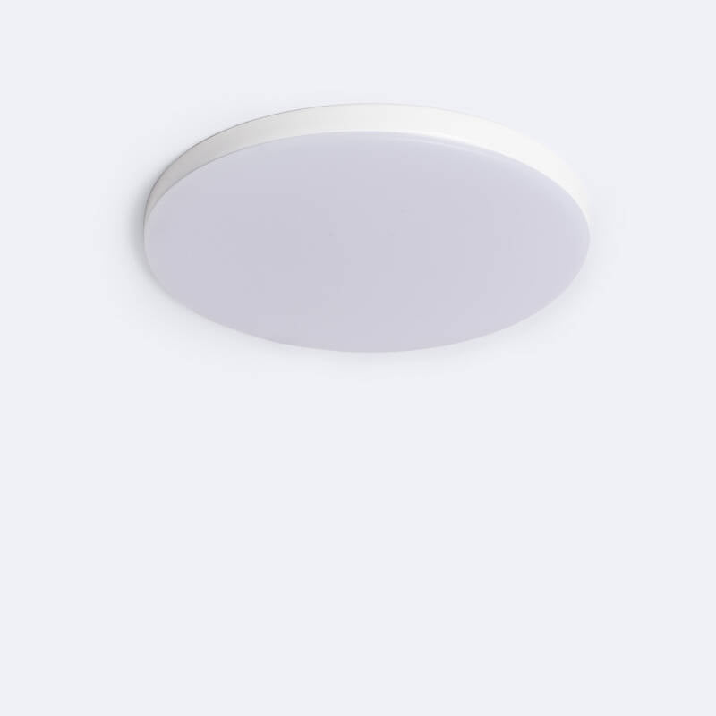 Placa LED 9W Circular Slim Surface Corte Ø70 mm No Flicker