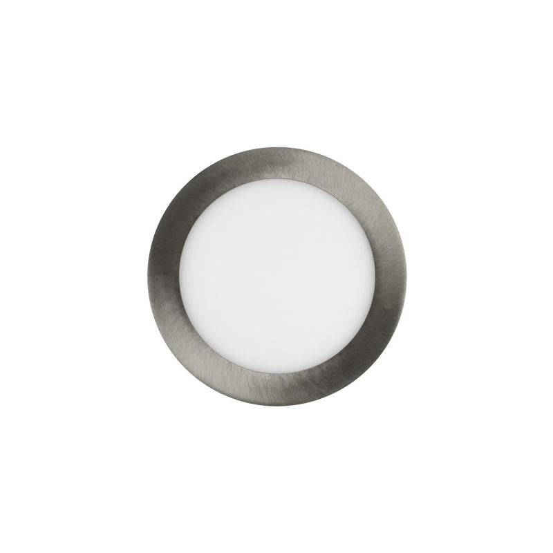 Placa LED Circular SuperSlim 12W Silver Corte Ø 155 mm
