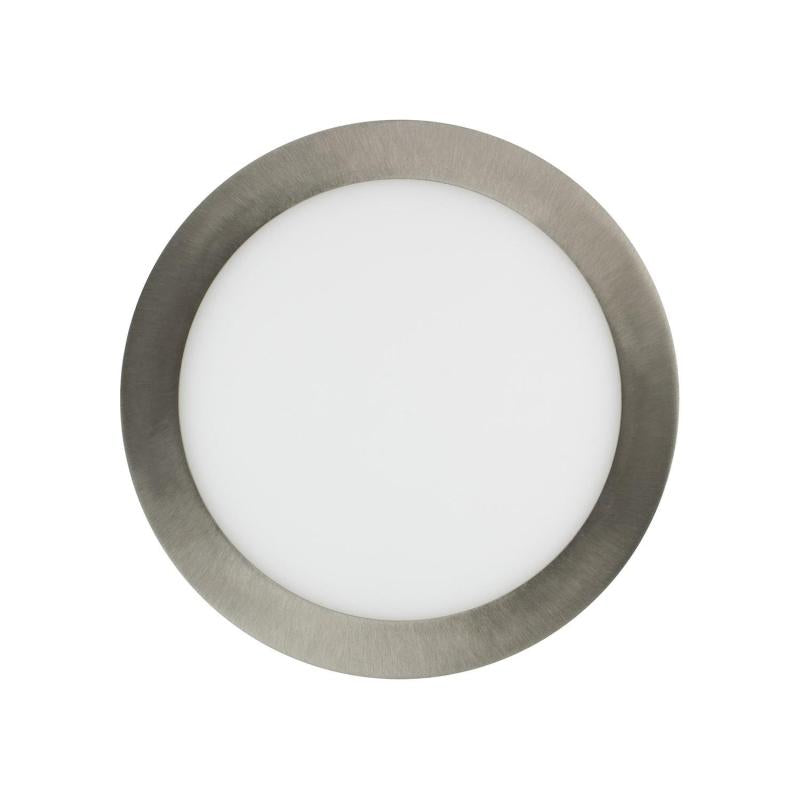 Placa LED Circular SuperSlim 15W Silver Corte Ø 170 mm