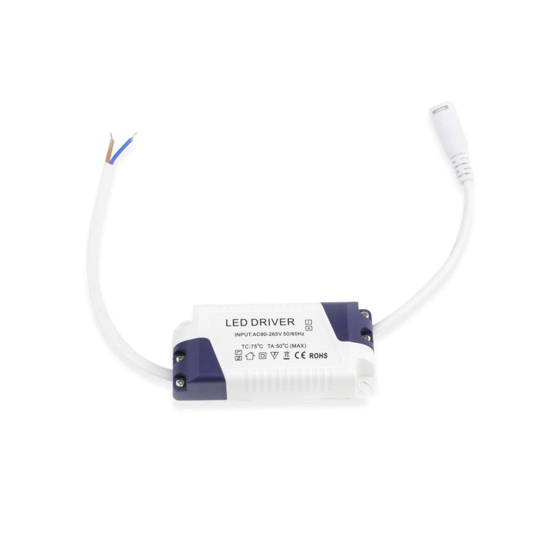 Placa LED Circular SuperSlim 18W Silver Corte Ø 205 mm