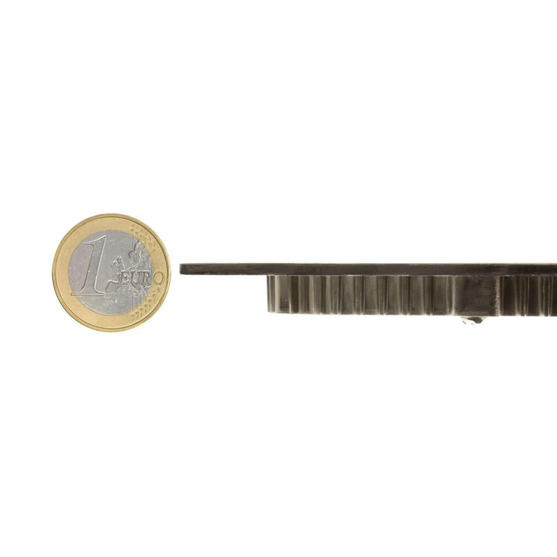 Placa LED Circular SuperSlim 18W Silver Corte Ø 205 mm