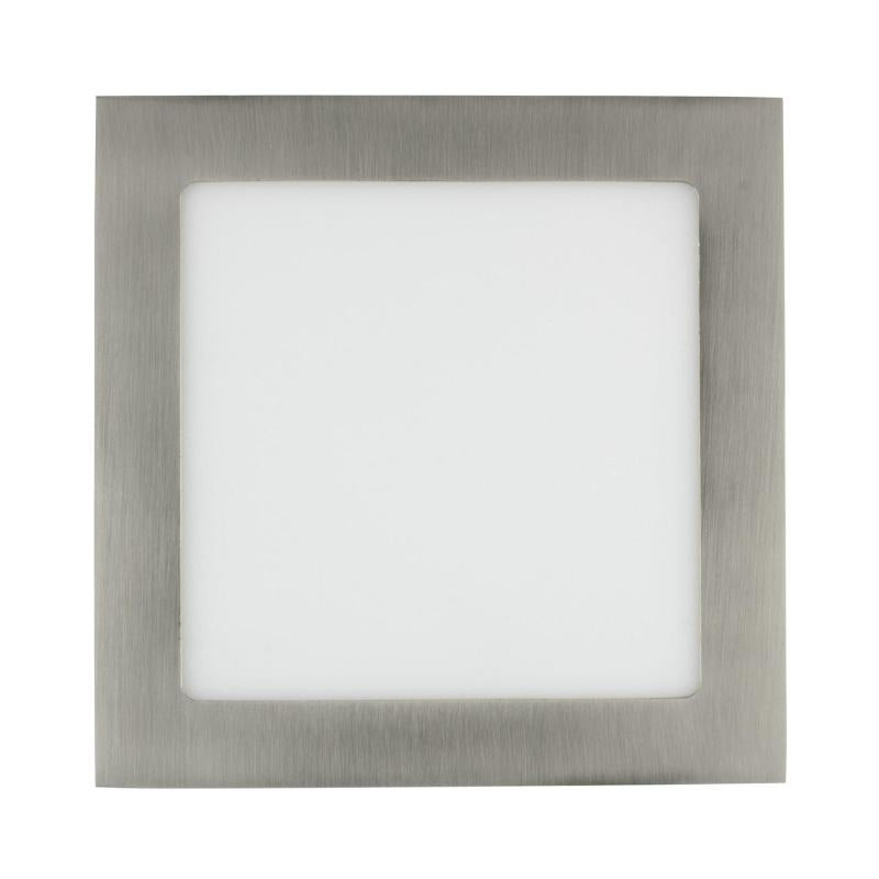 Placa LED Quadrada SuperSlim 18W LIFUD Silver de Corte 205x205 mm