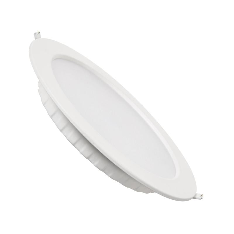 Placa LED Regulável Circular Slim 18W Corte Ø 175 mm