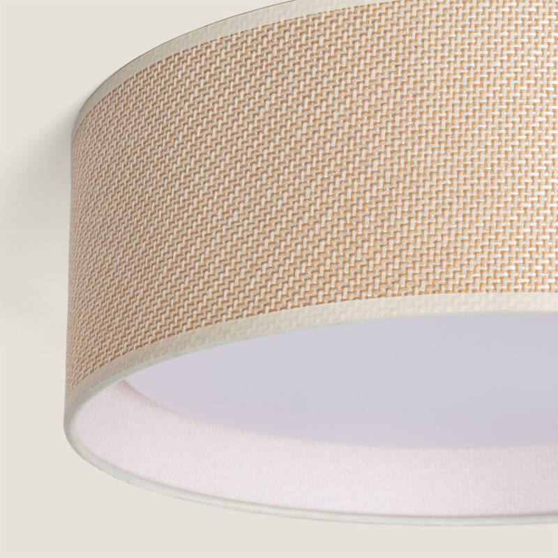 Plafón Circular Ratán Ratán Ø360 Rufus