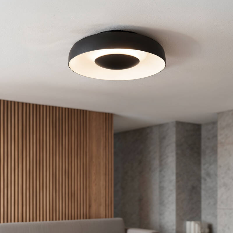 Plafón de Teto LED 20W em Aço Duval