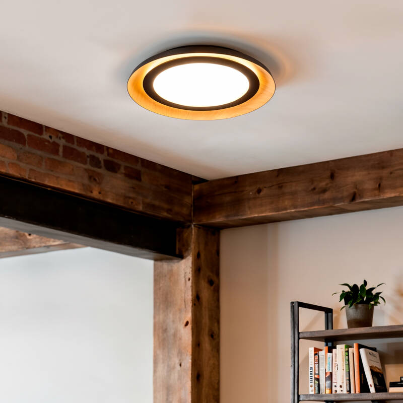 Plafón de Teto LED 30W em Aço Garter
