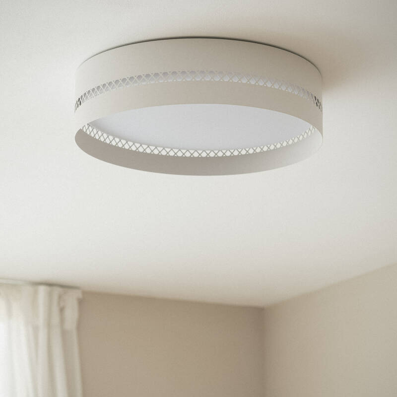 Plafón de Teto LED 30W em Aço Walital S