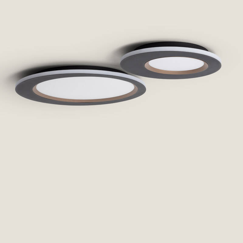 Plafón de Teto LED 30W em Aço Taska S