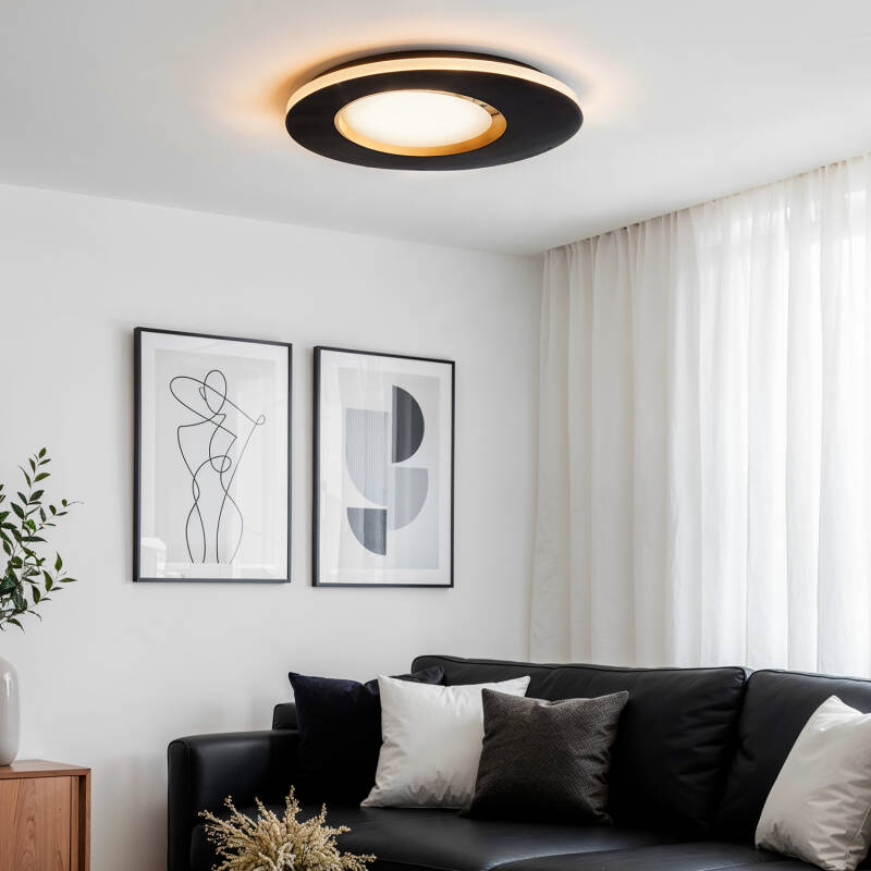 Plafón de Teto LED 30W em Aço Taska S