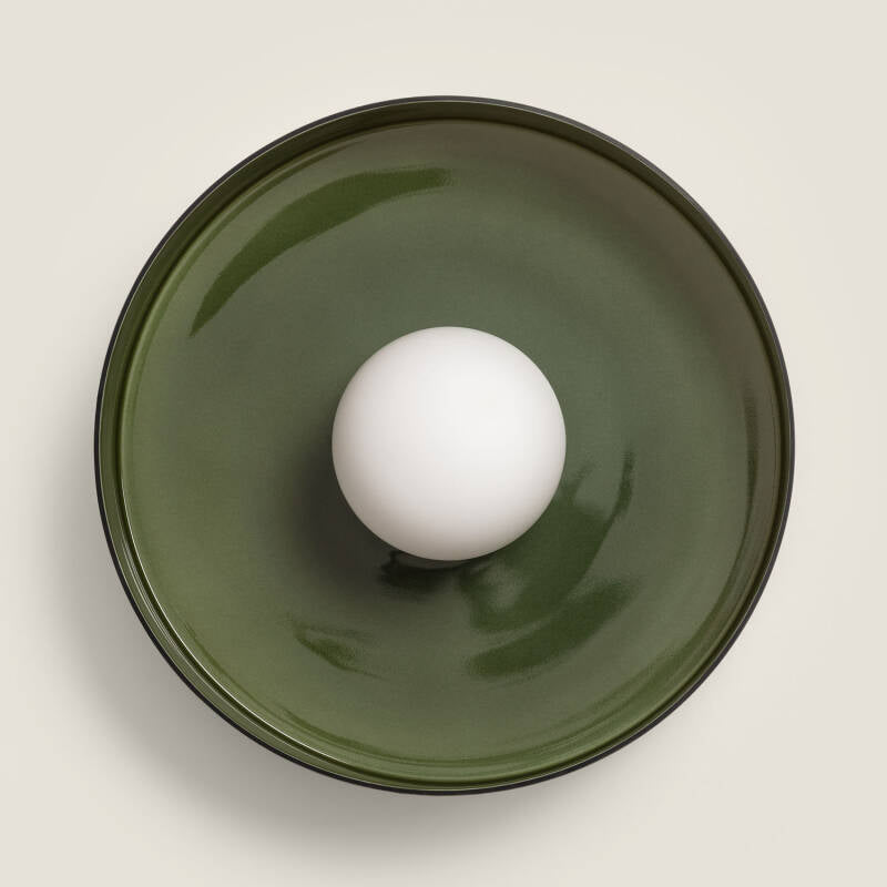 Plafón de Teto de Vidro Elva
