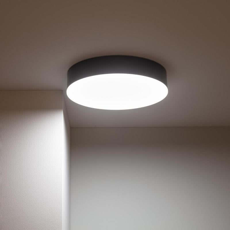 Plafón de Teto Exterior LED 21W Circular para Exterior Ø320 mm Juno IP65