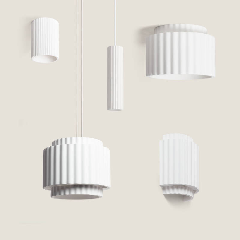 Plafon de Teto Gesso Duplo Colum
