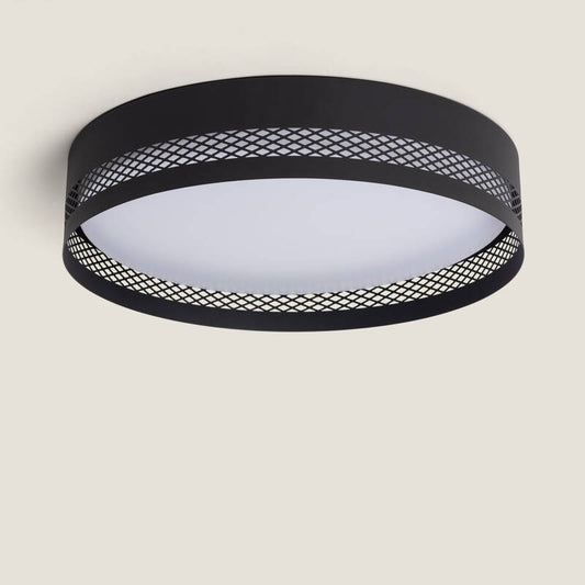 Plafón de Teto LED 40W em Aço Saska L