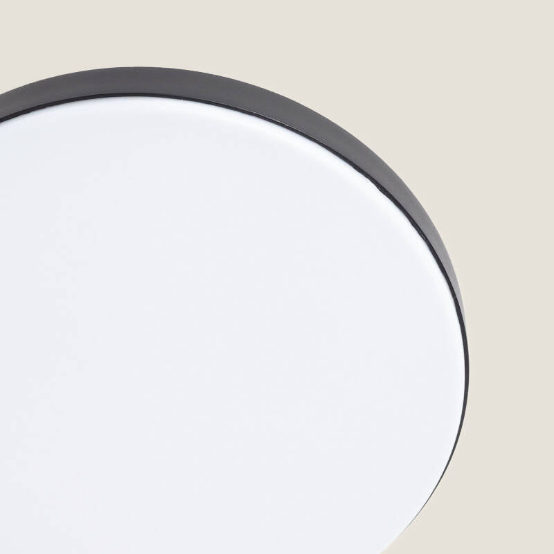 Plafón Exterior LED 24W Circular Ø220 mm Regulável