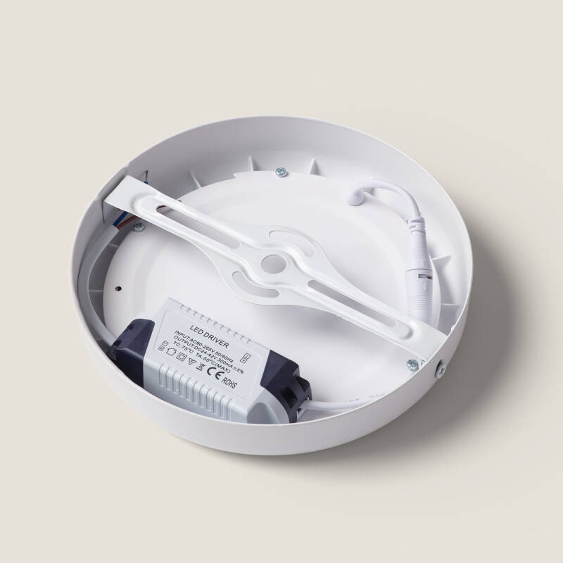 Plafón LED 12W Circular Metal Ø170 mm Design White