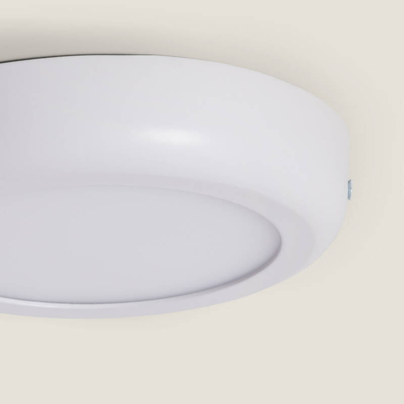 Plafón LED 12W Circular Metal Ø170 mm Design White