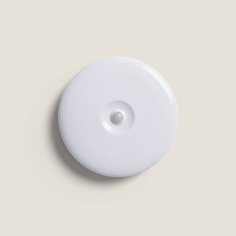 Plafon LED 12W Circular Ø216 mm No Flicker com Sensor de movimento PIR e Crepuscular